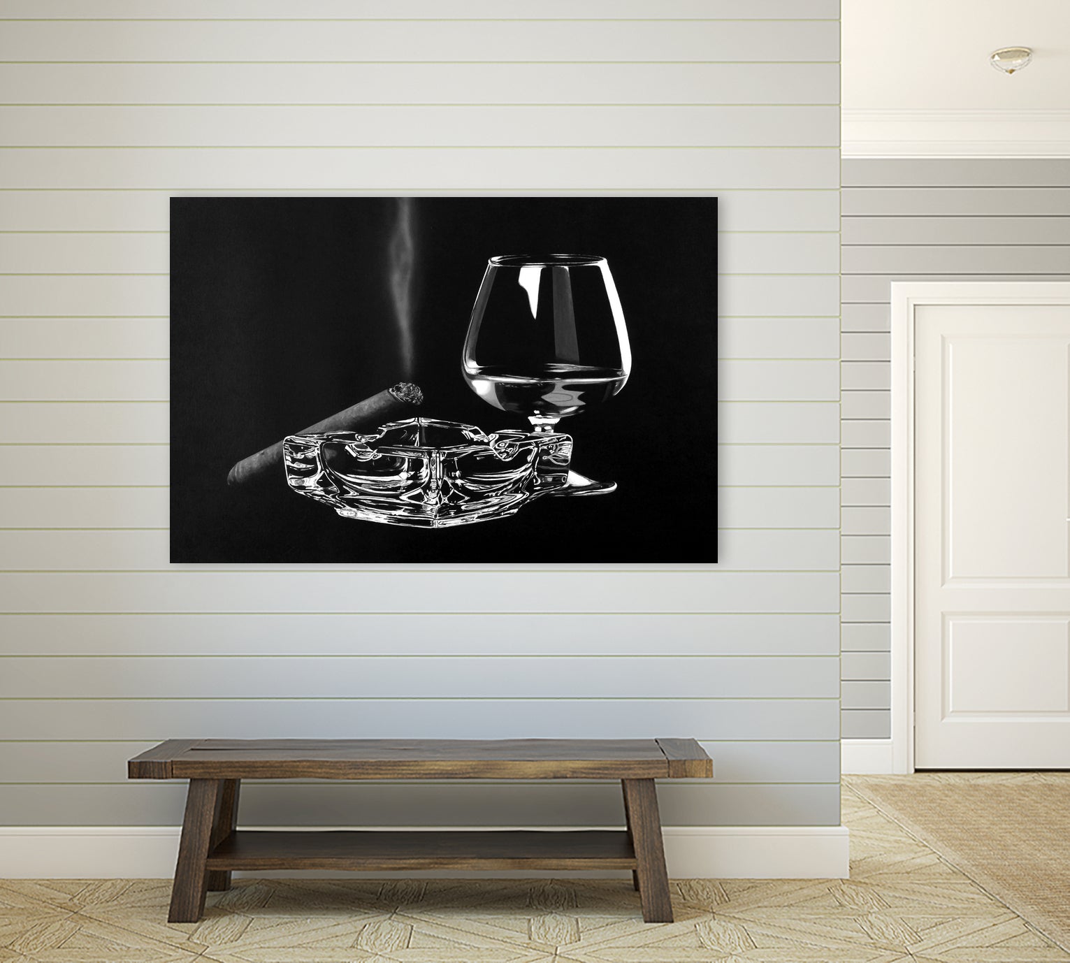 After Hours B/W by João Bello on GIANT ART - black mixed media