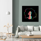 Diana Ross | Pop Art by William Cuccio on GIANT ART - black digital painting