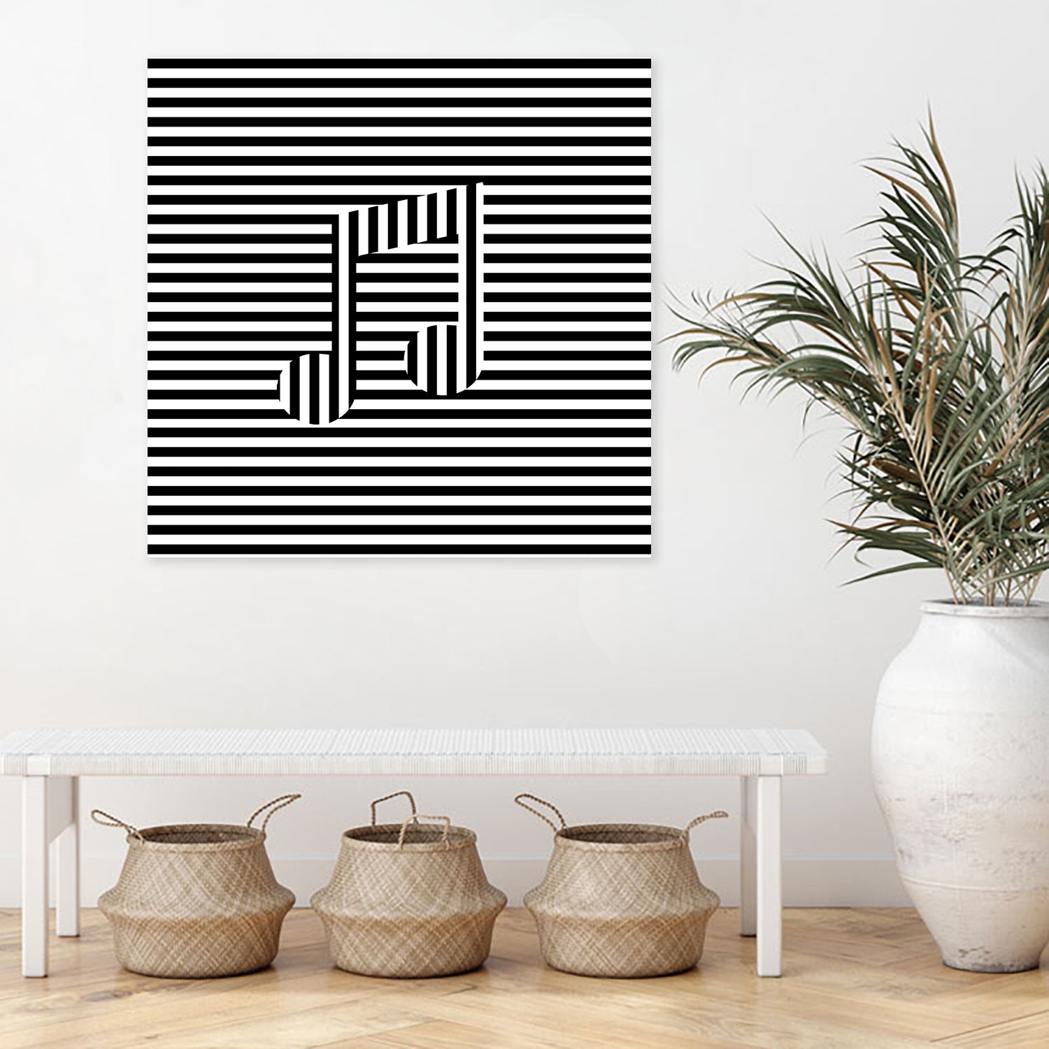 Music Note On Stripes by Georgi Zhelyazkov on GIANT ART - black vector illustration