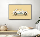 Famous Car #4 - VW Beetle by Florent Bodart on GIANT ART - digital drawing