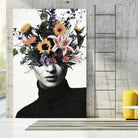 Surreal bloom by Menelaos Trompoukis on GIANT ART - brown digital painting