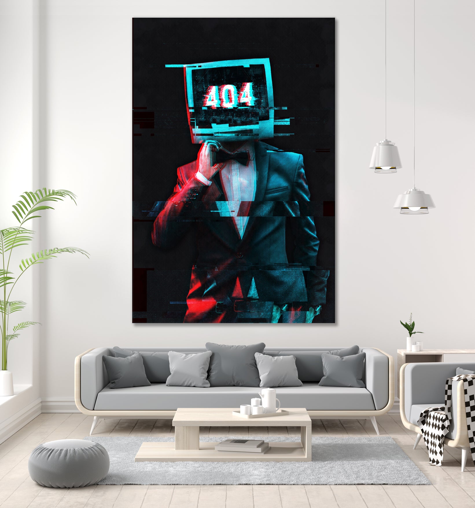 404 by Menelaos Trompoukis on GIANT ART - black digital painting