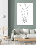 Couple by Faruk Soyarat on GIANT ART - white digital painting