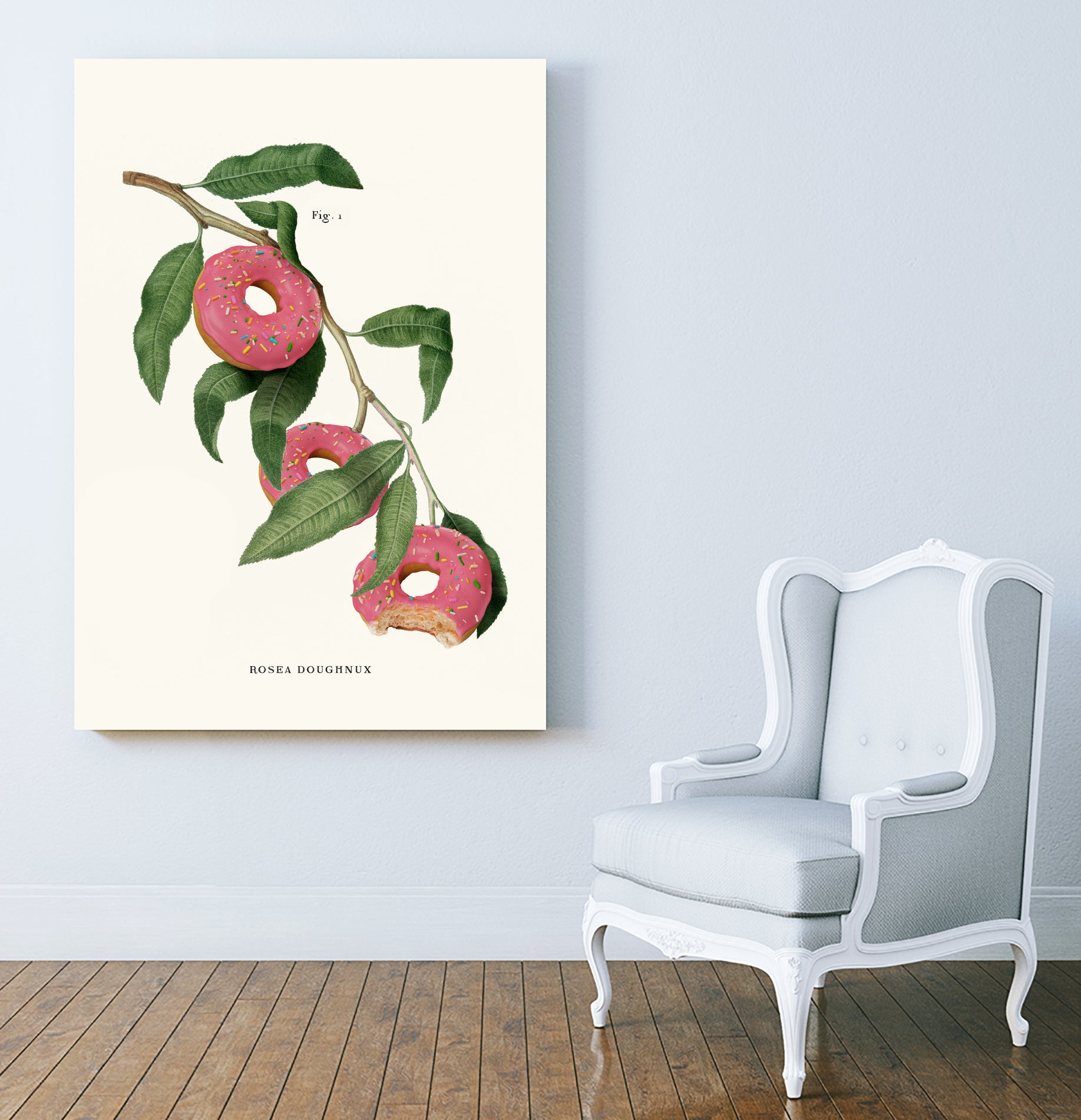 Donut Plant by Jonas Loose on GIANT ART - pink digital drawing