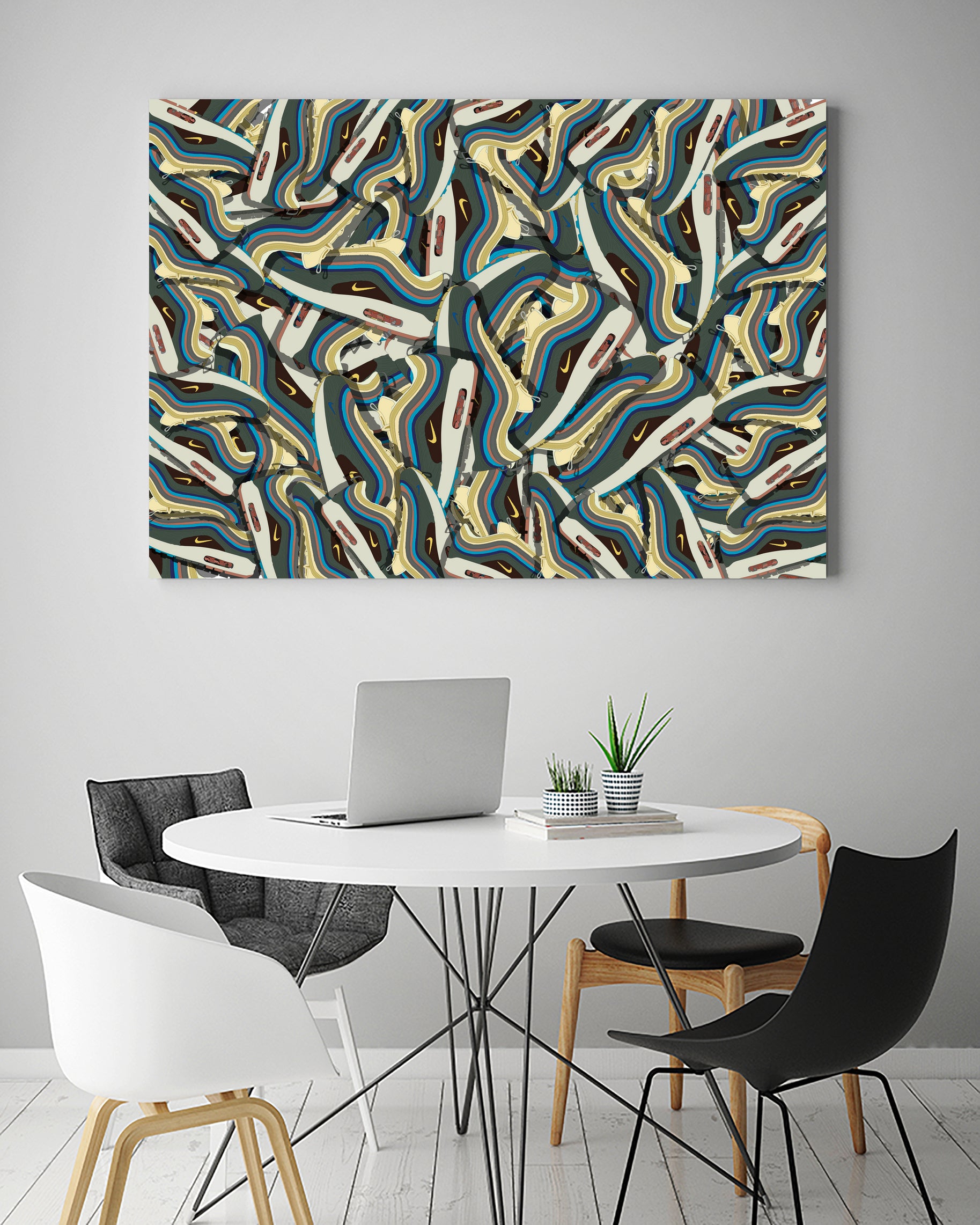 Pattern sneaker 03 by Bau Meki on GIANT ART - white digital drawing