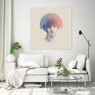 Stay Safe by Aimer Heinz on GIANT ART - blue vector illustration