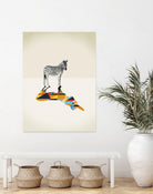 Walking Shadow, Zebra by Jason Ratliff on GIANT ART - photo illustration
