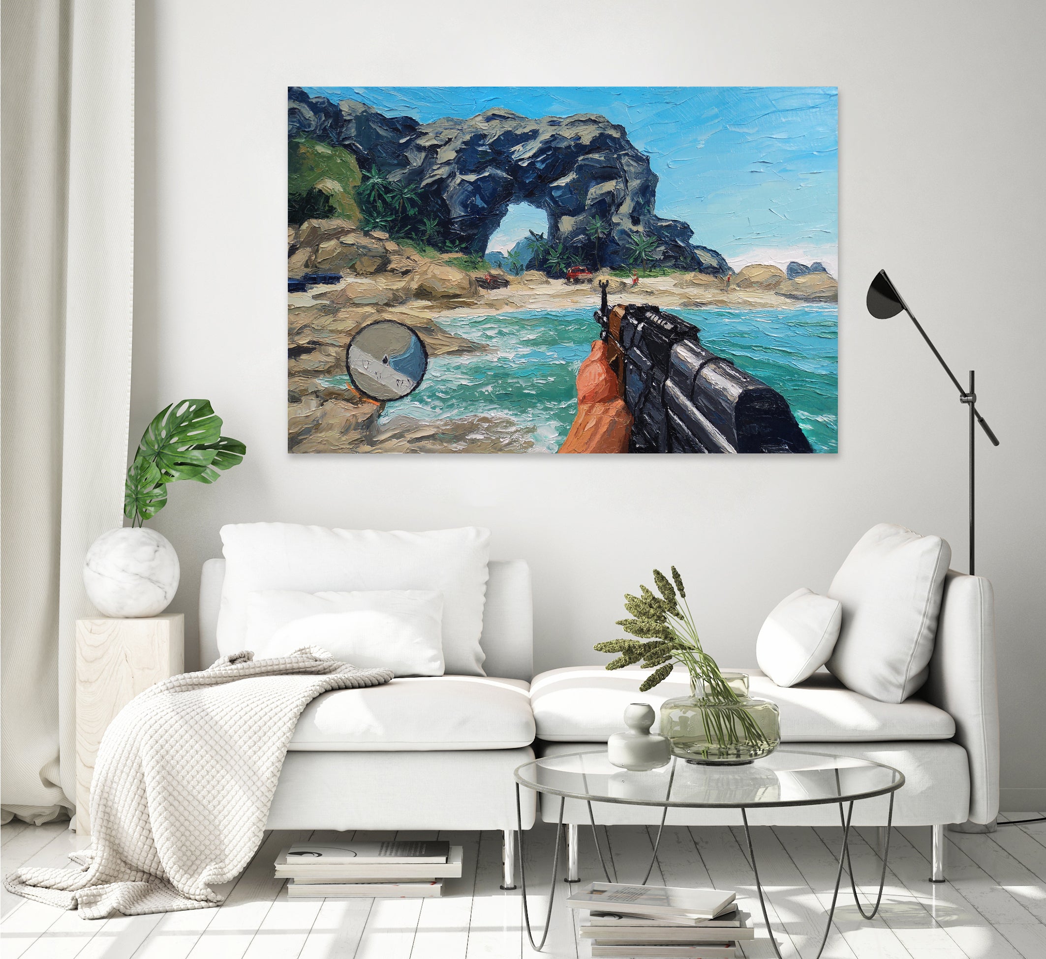 Summertime Beaches by Nikolay Lobzov on GIANT ART - white game design