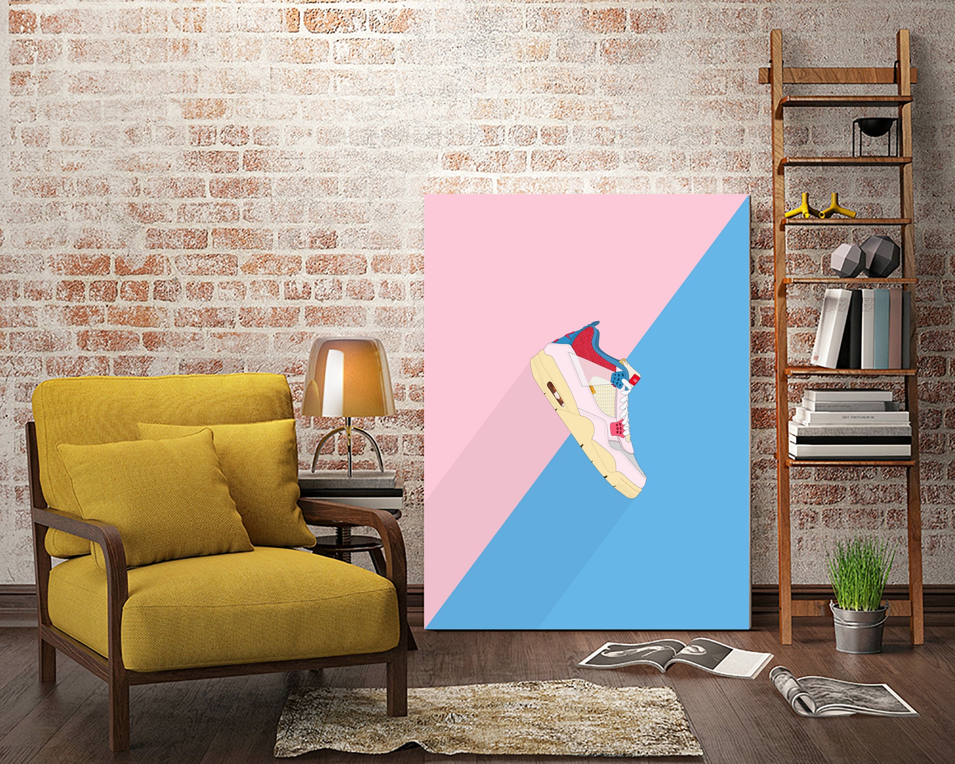 Jordan4 x guavaice by Yanuar Ahmat on GIANT ART - white digital drawing