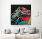 Working On A Dream by Jamison Gish on GIANT ART - blue digital painting