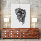Only the Brave by Krzysztof Domaradzki on GIANT ART - gray digital drawing
