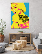 Pin-Up Pistol by Bily Mariano da Luz on GIANT ART - yellow digital drawing