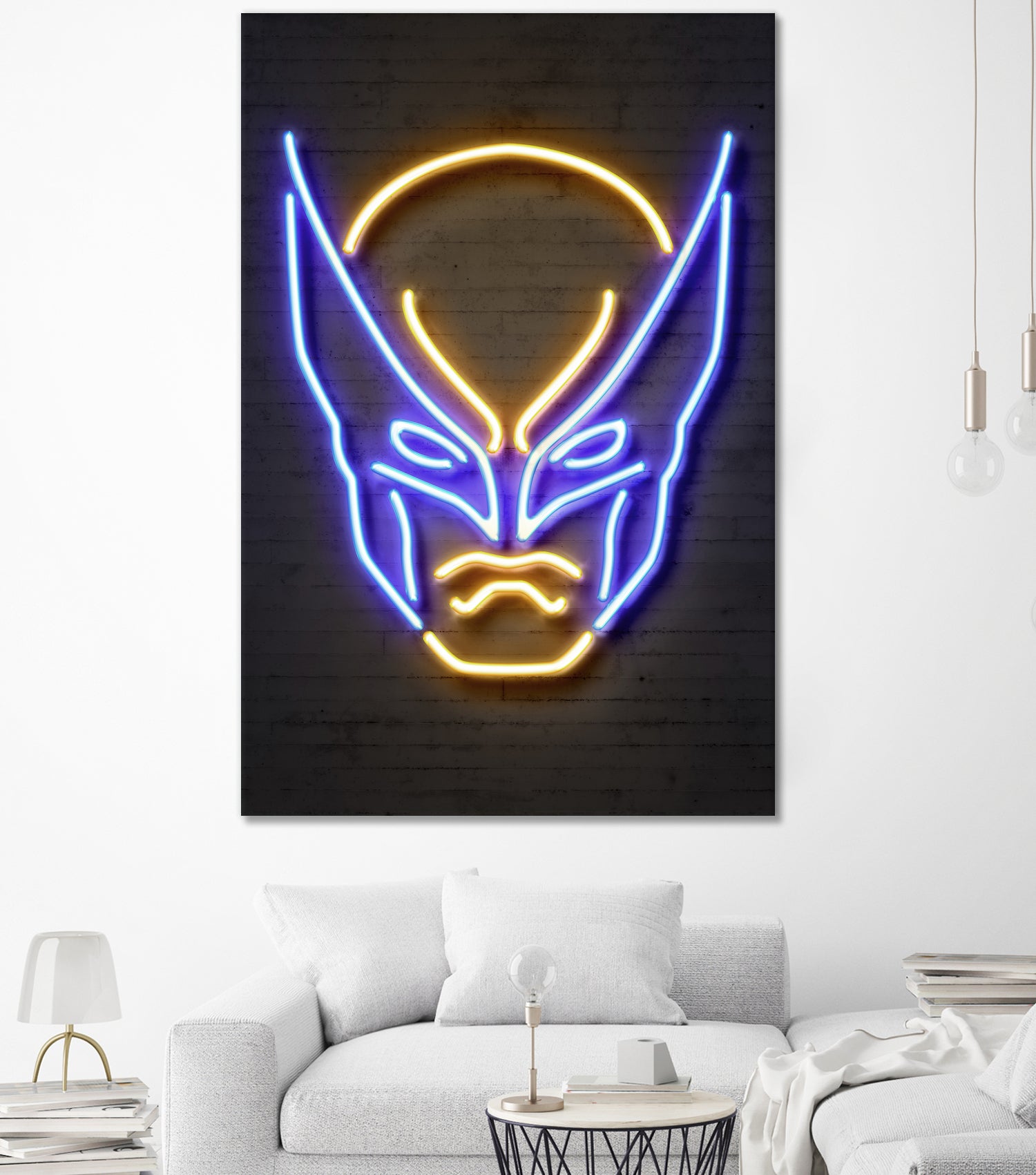 Wolverine by Octavian Mihai Mielu on GIANT ART - blue 3d art