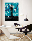 Nigh  tSwim by Holly Hatam on GIANT ART - blue digital painting