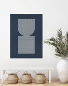 Simplicity X by Vitor Costa on GIANT ART - blue digital painting