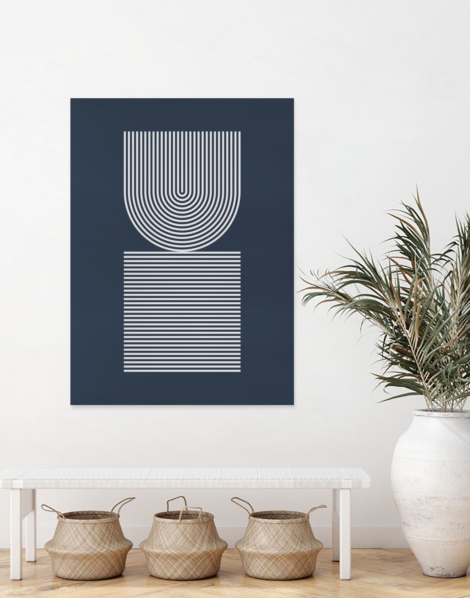 Simplicity X by Vitor Costa on GIANT ART - blue digital painting
