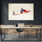 Heroine by Jason Ratliff on GIANT ART - red digital painting