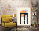 Geometry 01 by Vitor Costa on GIANT ART - orange digital painting
