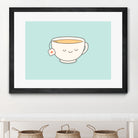 Teacup by Kim Vervuurt on GIANT ART - white digital drawing