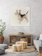 Vicki the Wire Foxy by Sara Ulrich on GIANT ART - brown mixed media