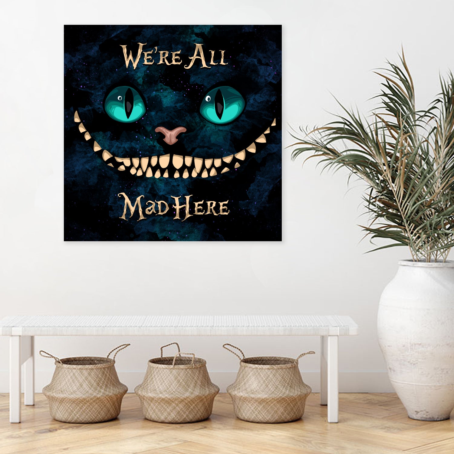 Alice In Wonderland by Nikita Abakumov on GIANT ART - black digital painting