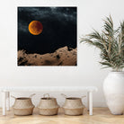 Bloodmoon Fantasy by Dirk Wüstenhagen on GIANT ART - blue photo manipulation