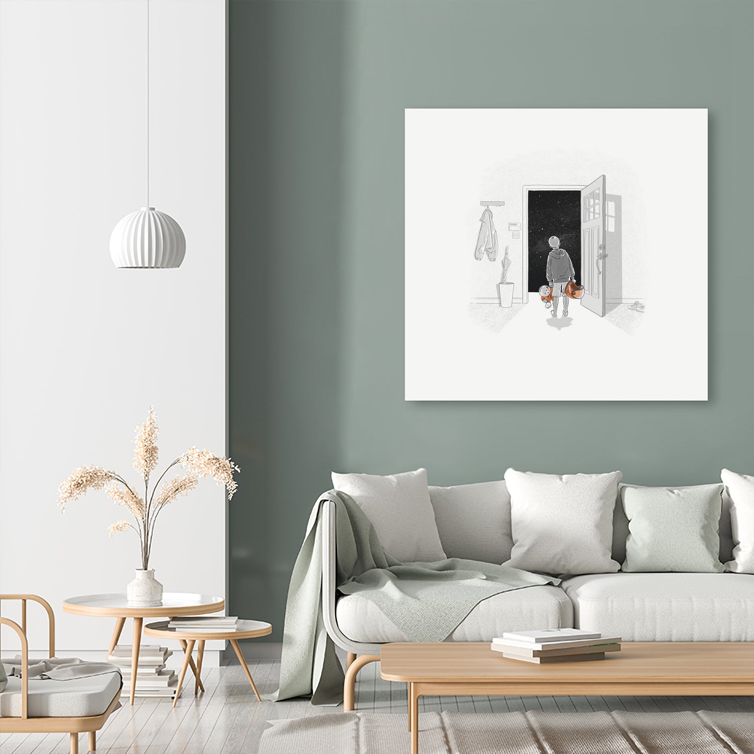 Space Oddity by Jason Ratliff on GIANT ART - white digital painting