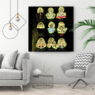 Taylor Swift Full Albums Poster by Hoang Bien on GIANT ART - gray photo illustration