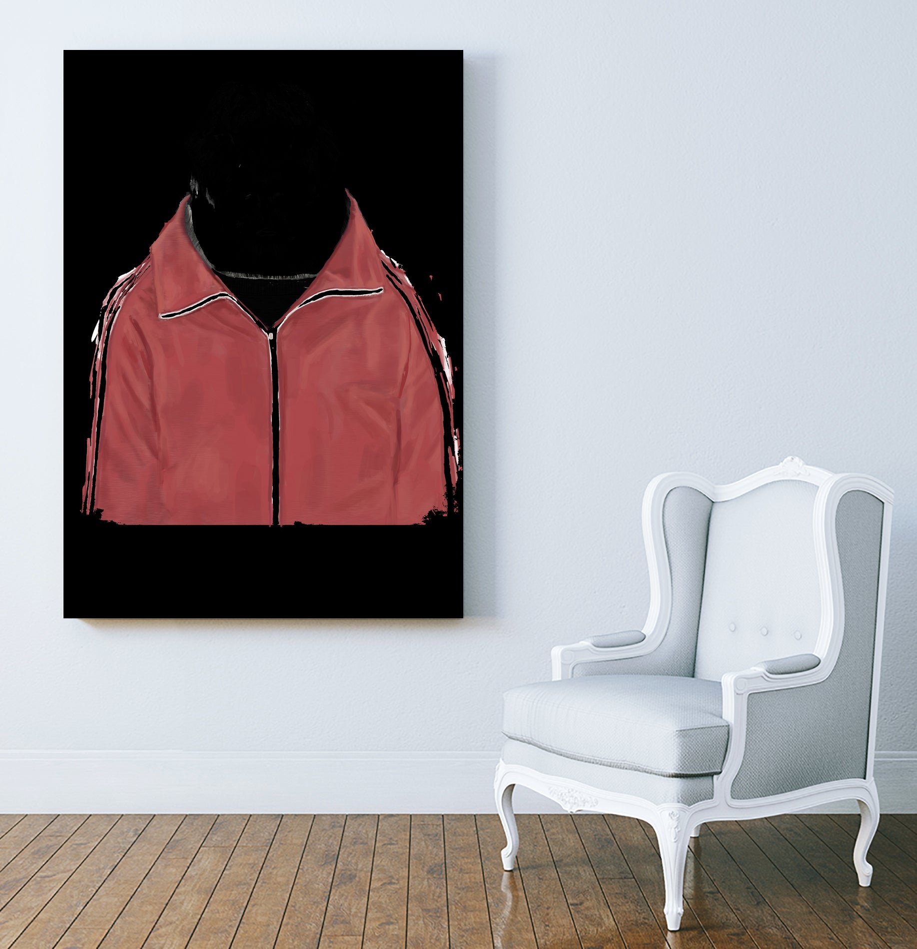Sporty lion by Solti Balázs on GIANT ART - red digital painting