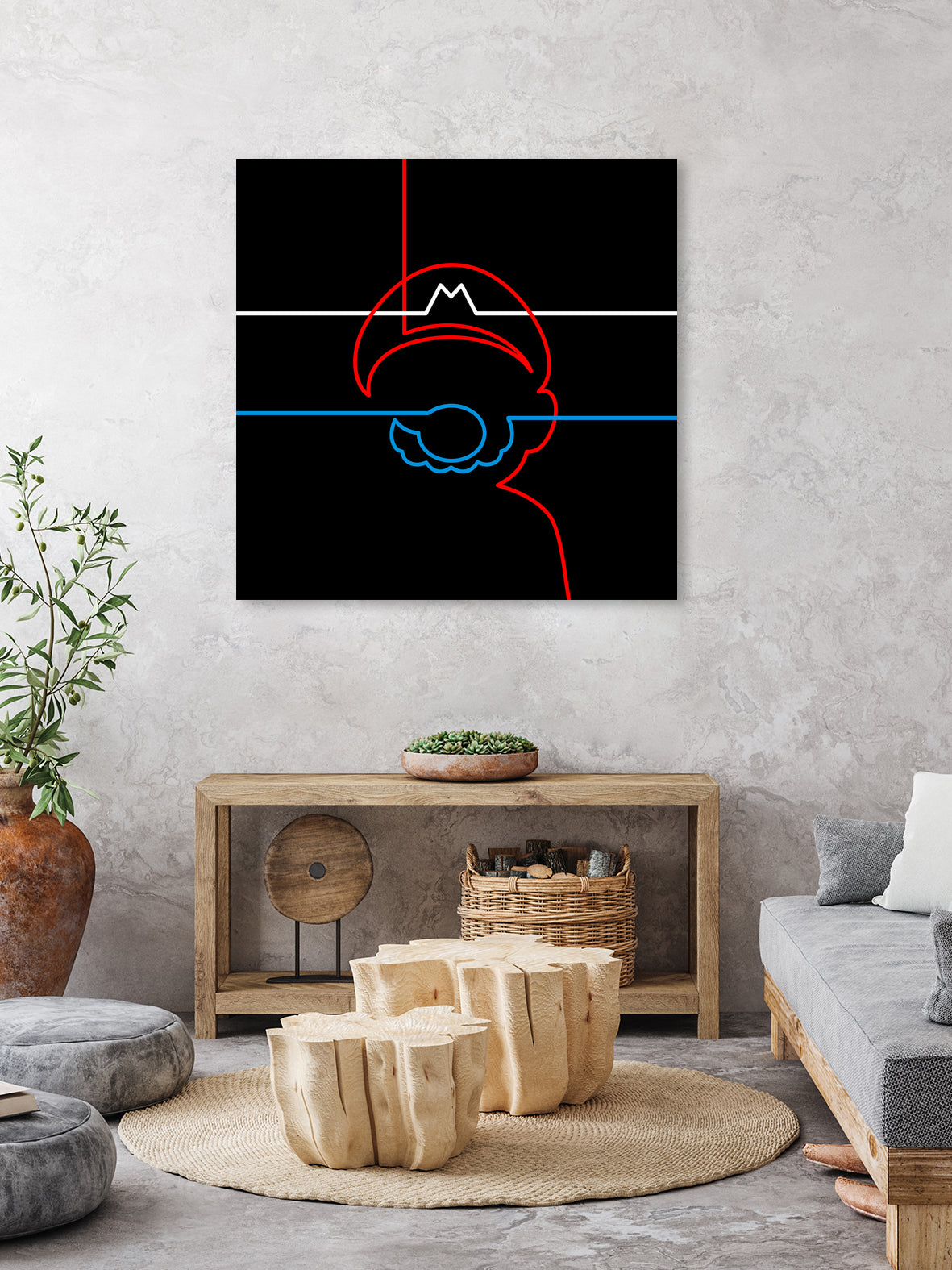 Mario by Mochamad Arief on GIANT ART - black digital drawing