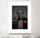 The Godfather by Octavian Mihai Mielu on GIANT ART - black digital drawing