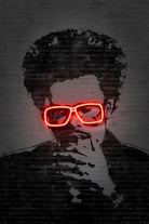 The Weeknd by Octavian Mihai Mielu on GIANT ART - red digital drawing