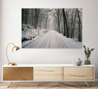 Winter memories XII by Anna Garcia on GIANT ART - white mixed media