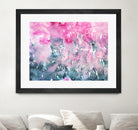 When indigo loves pink || watercolor by Katerina Izotova on GIANT ART - pink mixed media