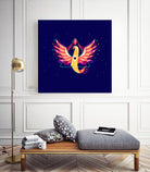 Mythical Phoenix by Ilya Shapko on GIANT ART - orange character design