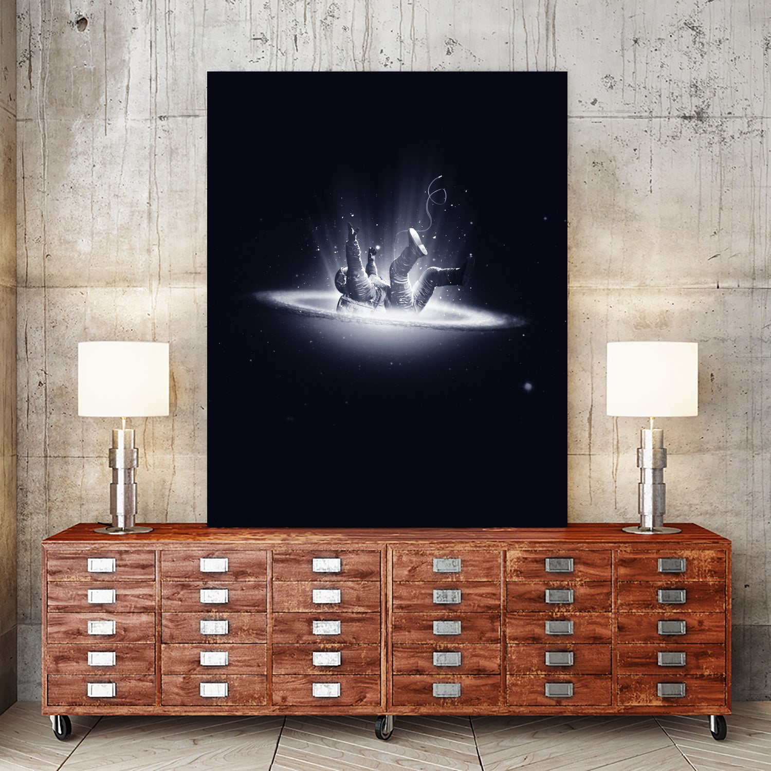 Trapped by Seam Less on GIANT ART - black photo manipulation
