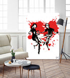 DancInk folks - 1 by Nicolas Lachance-Brais on GIANT ART - white digital drawing