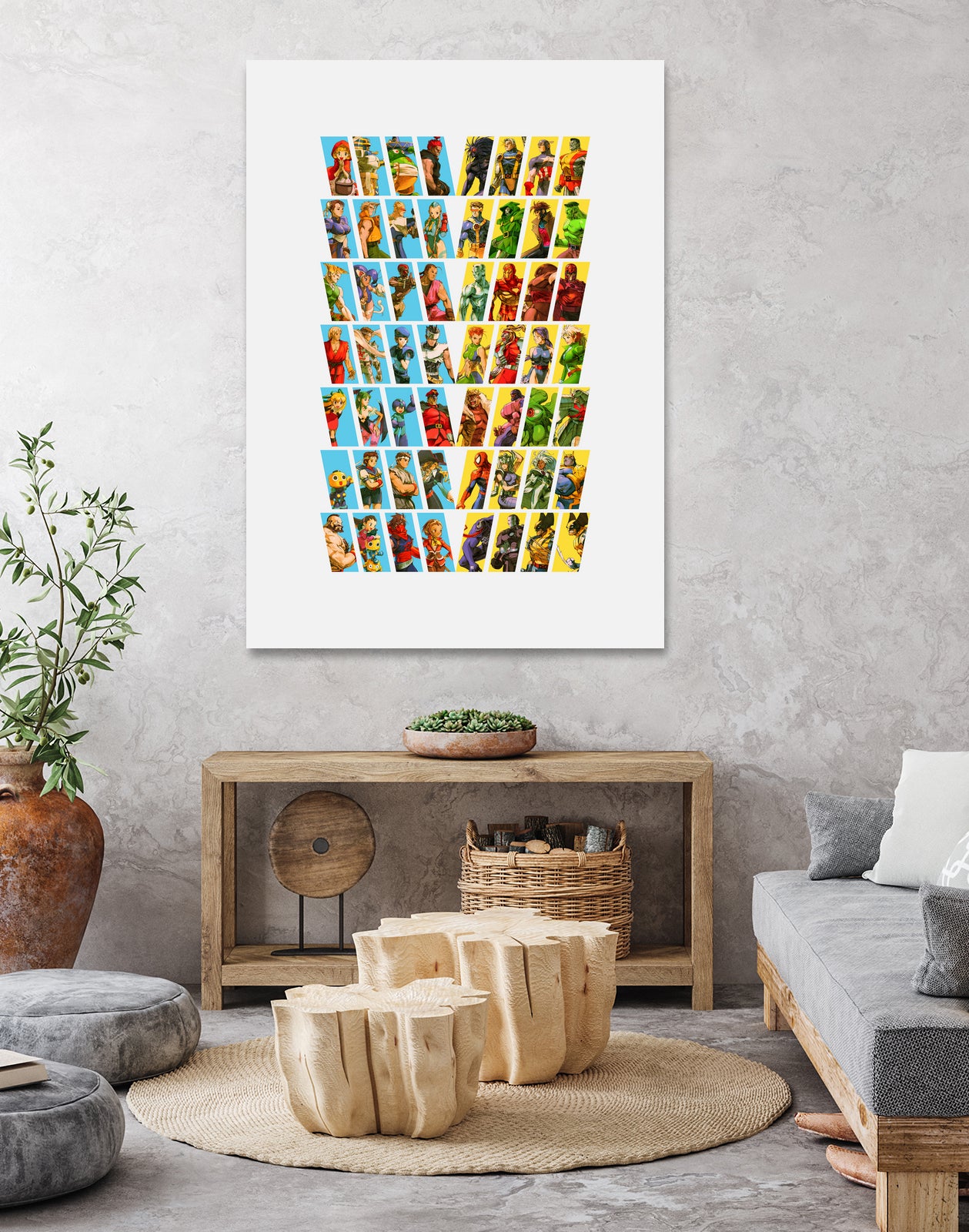 Marvel vs. Capcom 2 by Mario Caruso on GIANT ART - white photo manipulation