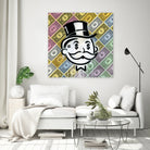 Another Day - Another Dollar by Andrew Turner on GIANT ART - black mixed media