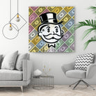Another Day - Another Dollar by Andrew Turner on GIANT ART - black mixed media