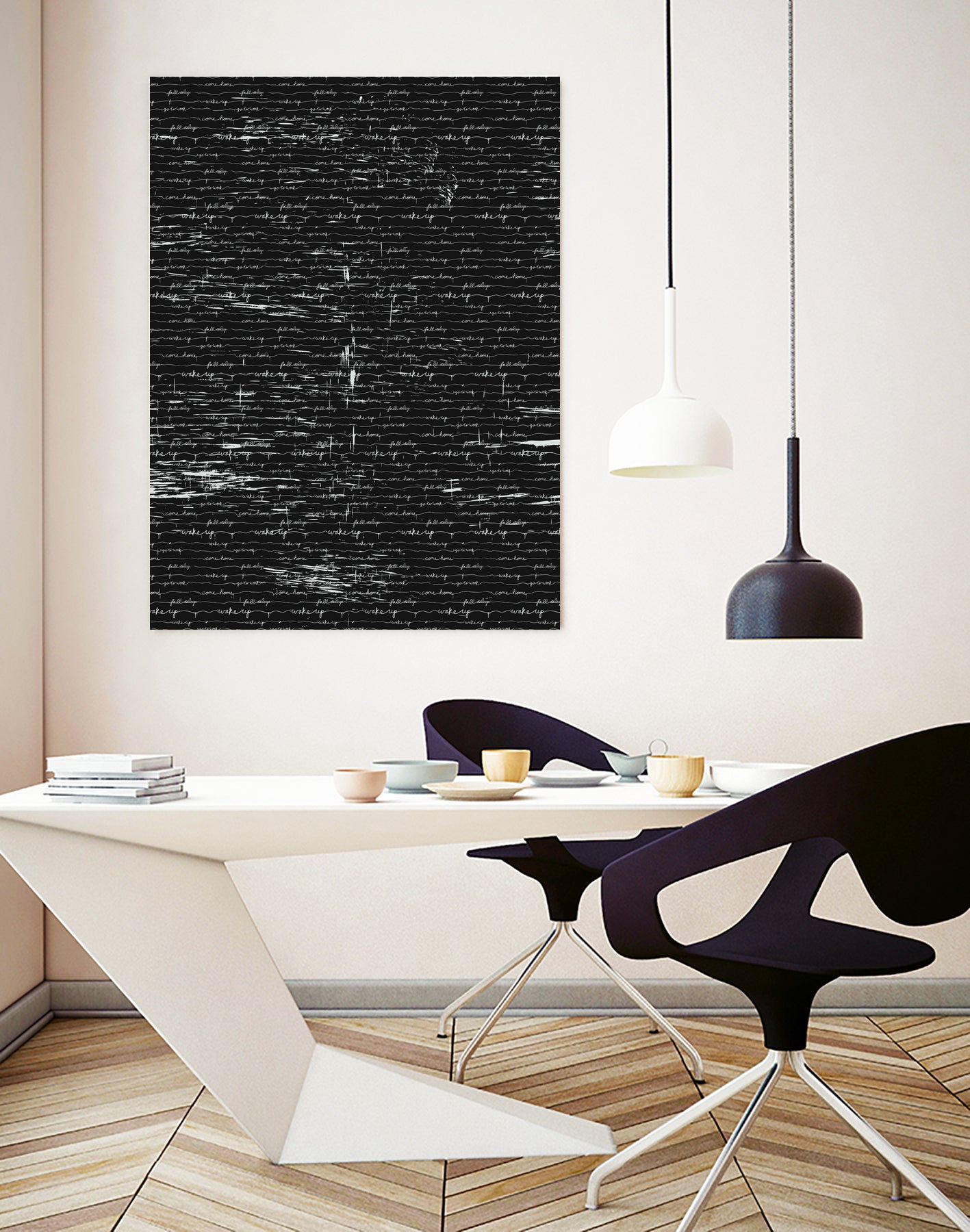 Wake Up by Sabrina Pearcy on GIANT ART - black typography