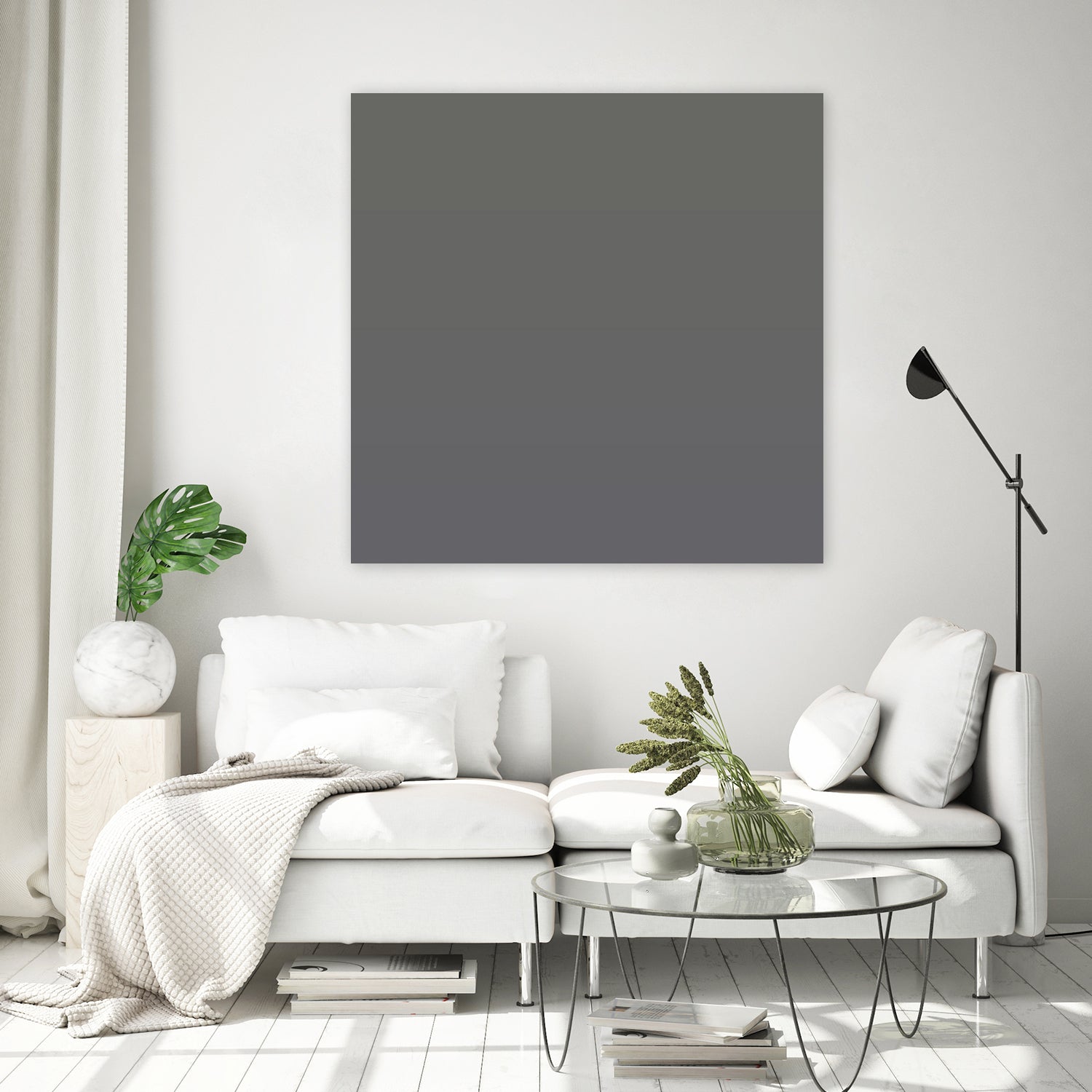 Siam Gradient #6 | Beautiful Gradients by Alexander Tonetti on GIANT ART - gray digital painting