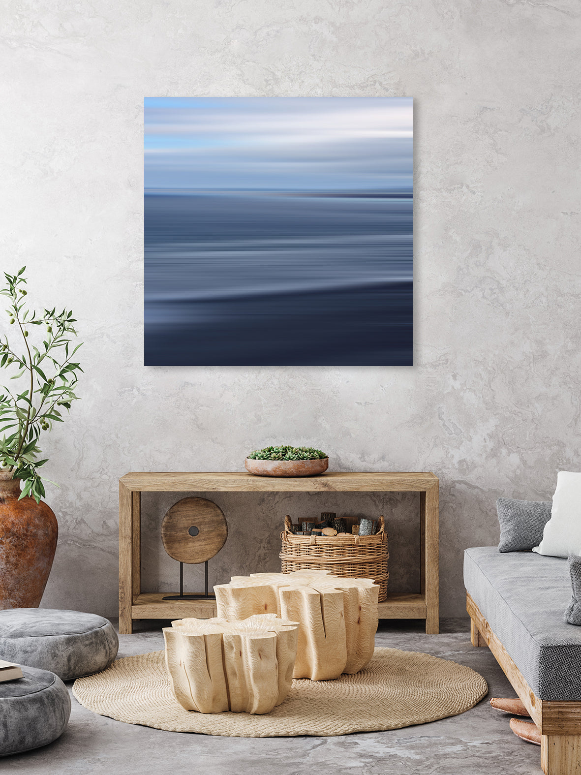 greco by Steffi Louis on GIANT ART - blue digital painting