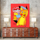 Pikasso by Tobias Fonseca on GIANT ART - red digital drawing