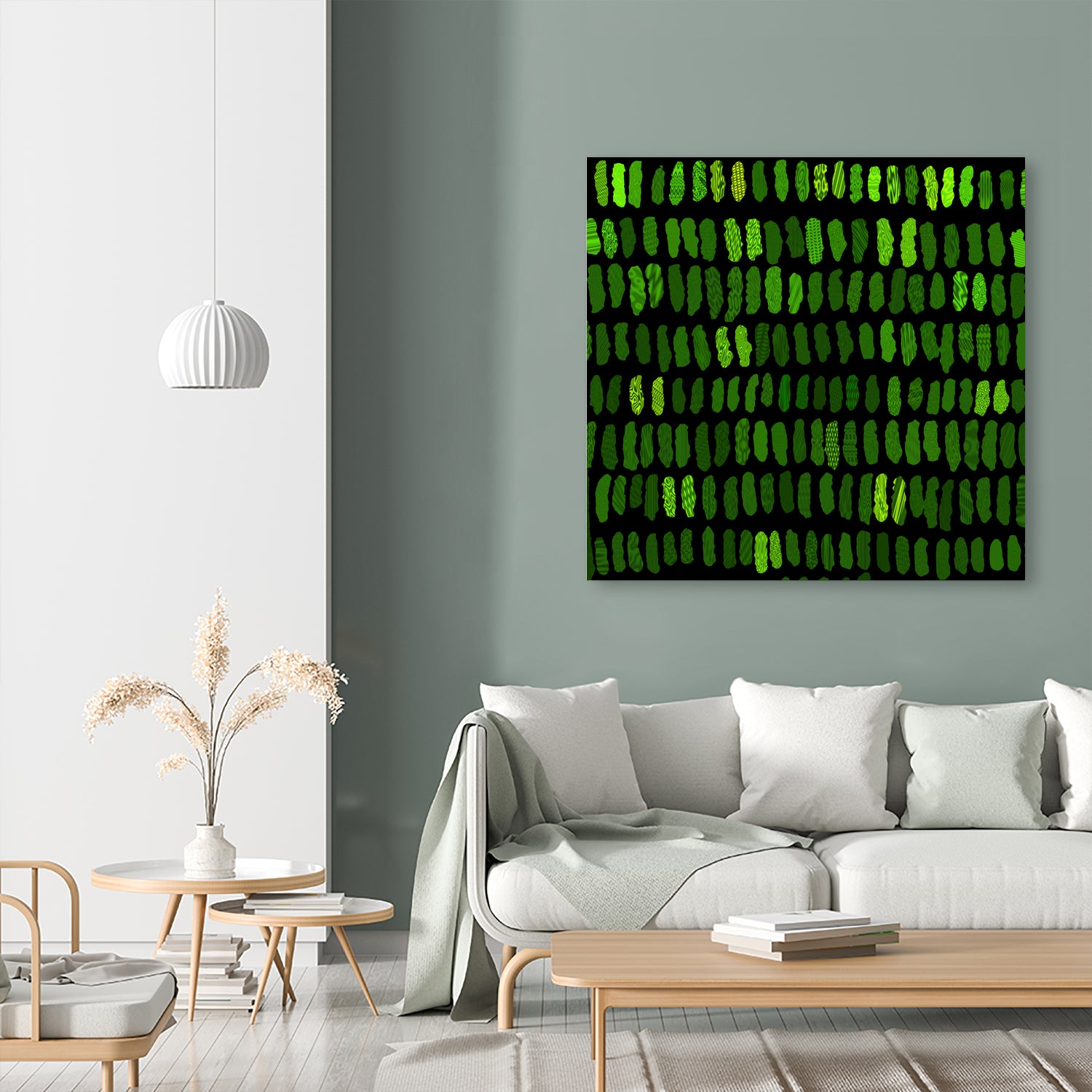 Green Cells by Victor Fitzsimons on GIANT ART - green photo manipulation