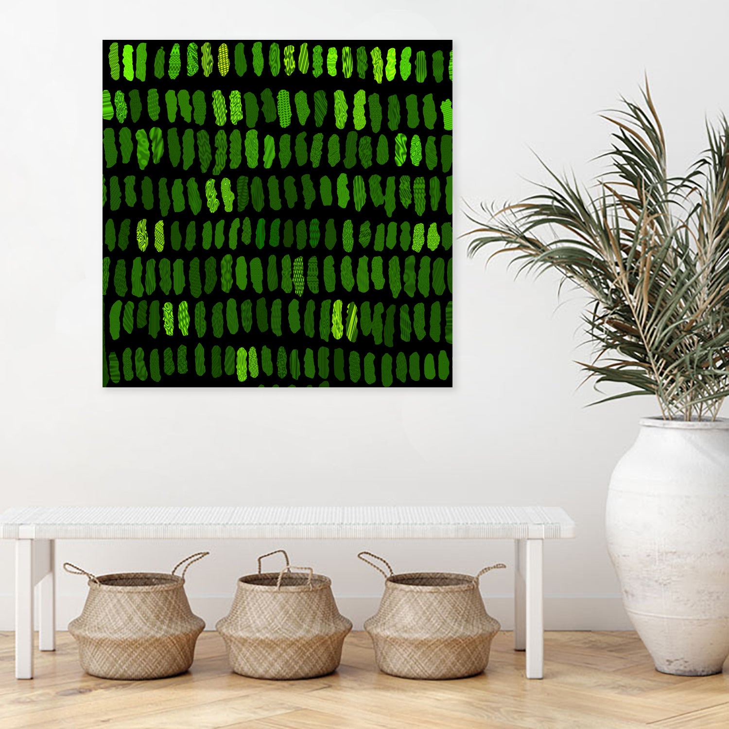 Green Cells by Victor Fitzsimons on GIANT ART - green photo manipulation