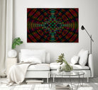 Cellular Diffraction 1 by Victor Fitzsimons on GIANT ART - fuchsia processing/programming