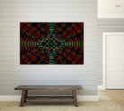 Cellular Diffraction 1 by Victor Fitzsimons on GIANT ART - fuchsia processing/programming