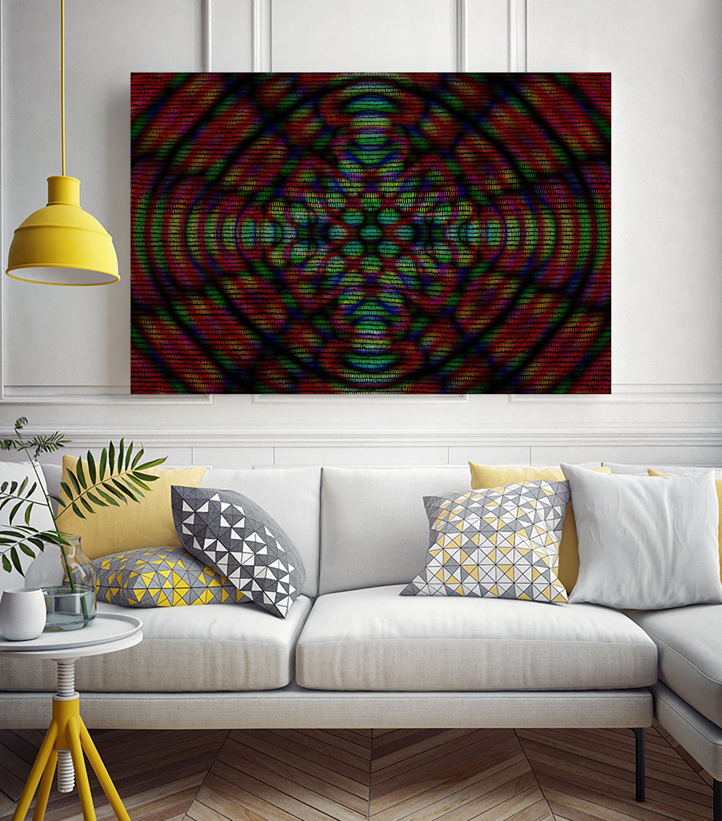 Cellular Diffraction 1 by Victor Fitzsimons on GIANT ART - fuchsia processing/programming
