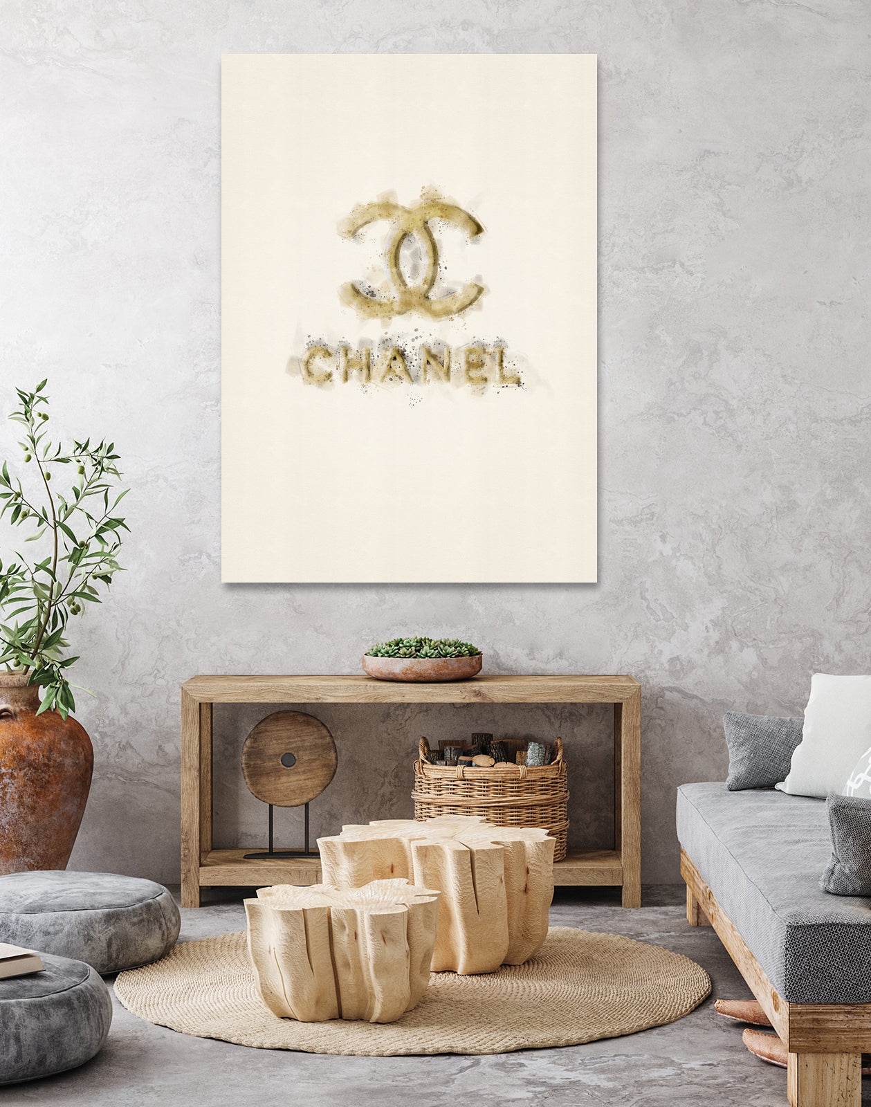Chanel by miguel angel romero franco on GIANT ART - white digital drawing